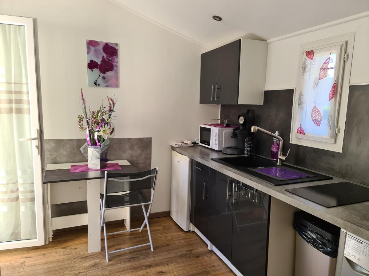 Appartements Dans Villa Privee Avec Piscine, Jardin, Parking Clos, Wifi, Climatisation Meyreuil Exterior photo