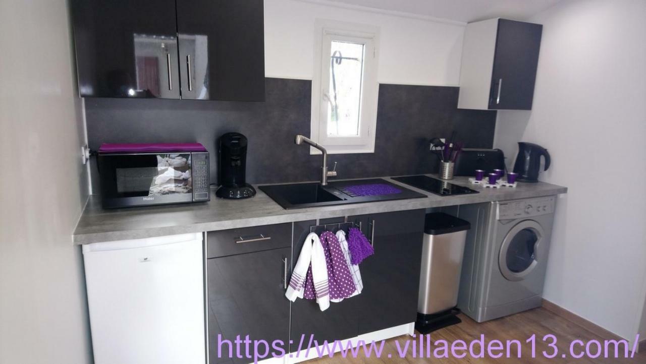 Appartements Dans Villa Privee Avec Piscine, Jardin, Parking Clos, Wifi, Climatisation Meyreuil Exterior photo